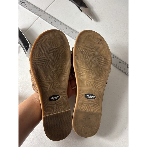 Dr. Scholl's Buckle Slide Sandal Originalist Honey Snake Sz 6 - Picture 14 of 14